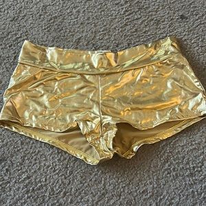 Gold Rave shorts